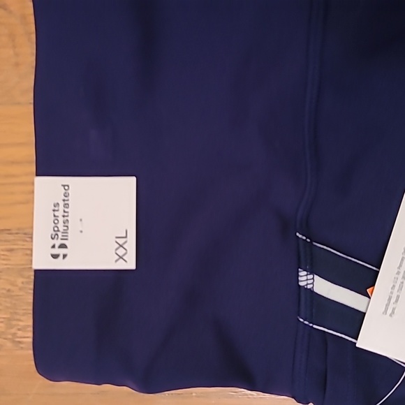 SPORTS ILLUSTRATED WOMEN'S PLUS SIZE BLUE BIKE SHORTS ELASTIC WAISTBAND SIZE XXL - Picture 6 of 14